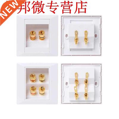 Wall Socket Audio Video Panel Speaker Junction Box Power Out