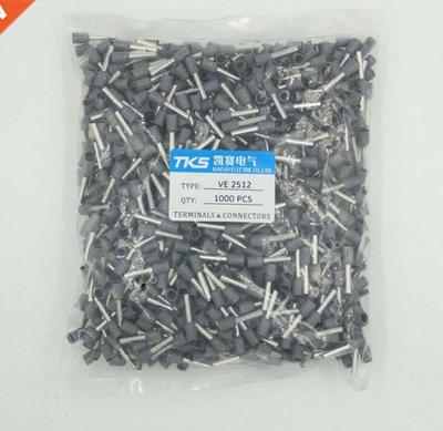 E2512 14 AWG 2.5mm2 Insulated Cord End Terminal block Wire