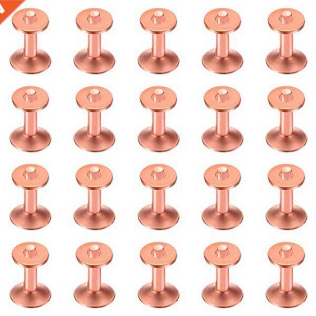 50 Sets DIY Luggage Rivet Leather Craft Rivet Tubular Stud M