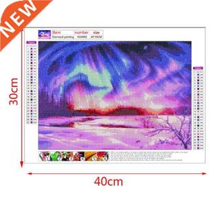 Full Elk Diamond Painting DIY Aurora Drill Kits Pack
