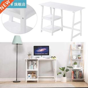 Universal Laptop Desks White Two Shelves Office Desk Office