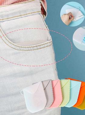 Silicone Mask bag Portable Face Mask Holder Storage Box Mas