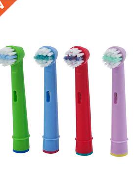 4x Replacement Kids Tooth Brush Heads For Oral B Electric T