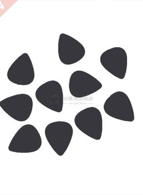 10pcs Acoustic Electric Guitar Picks Plectrum 0.46MM thickne