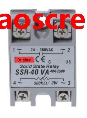 10 pcs SSR-40VA Single-Phase Solid State Relay Voltage Regul