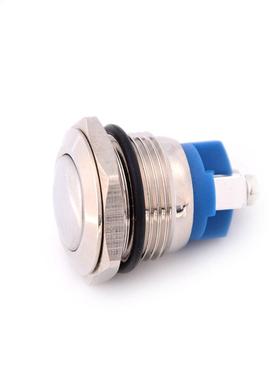 1pcs Momentary Metal Push Button Switch 16mm Start Horn Butt