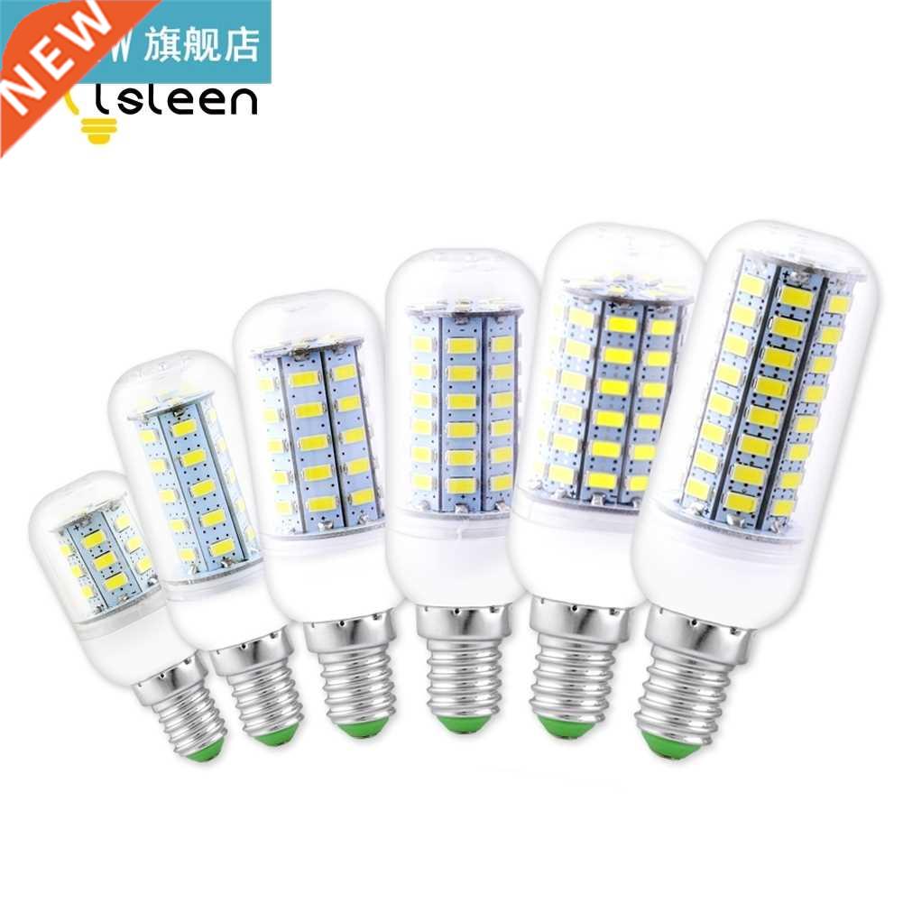 TSLEEN 10pcs E14 Socket 7W 9W 12W 15W 20W 25W 570 LED Corn