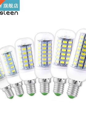 TSLEEN 10pcs E14 Socket 7W 9W 12W 15W 20W 25W 570 LED Corn