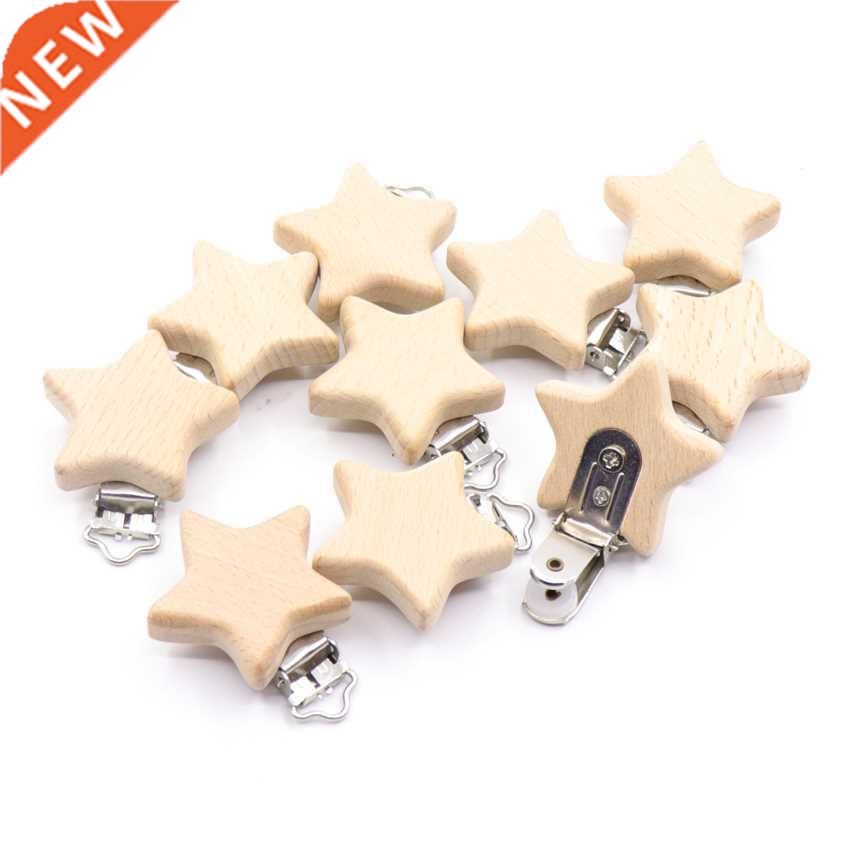 5pcs Nipple Chain Accessories Modelling Beech Pacifier Clip