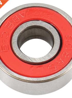 50Pcs ABEC-9 608 2RS Inline Roller Skate Wheel Bearing Red S