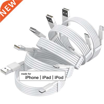 For iPhone Charger 5 Pack FT USB Charging Cable Cord For iP