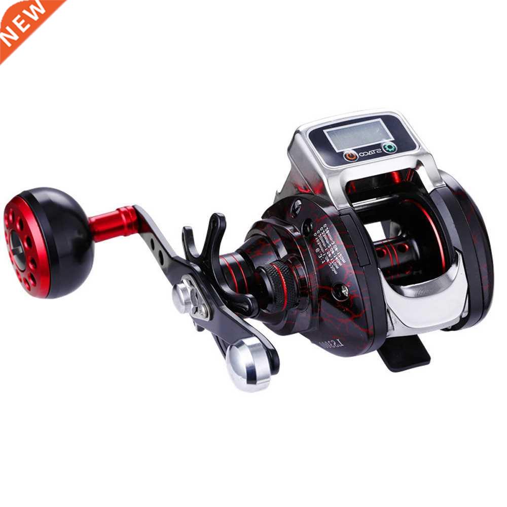 Carrete de pesca de mano izquierda/derecha, 13 + 1, pantalla