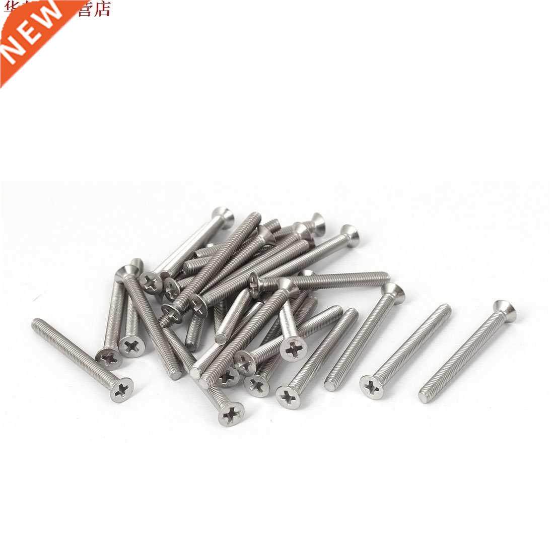 M3x30mm 316 acier inoxydable fraisé Phillips vis &agr