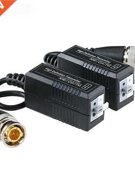 BNC to UTP Cat5/5e/6 Video Balun HD Transceivers Adapter Tra