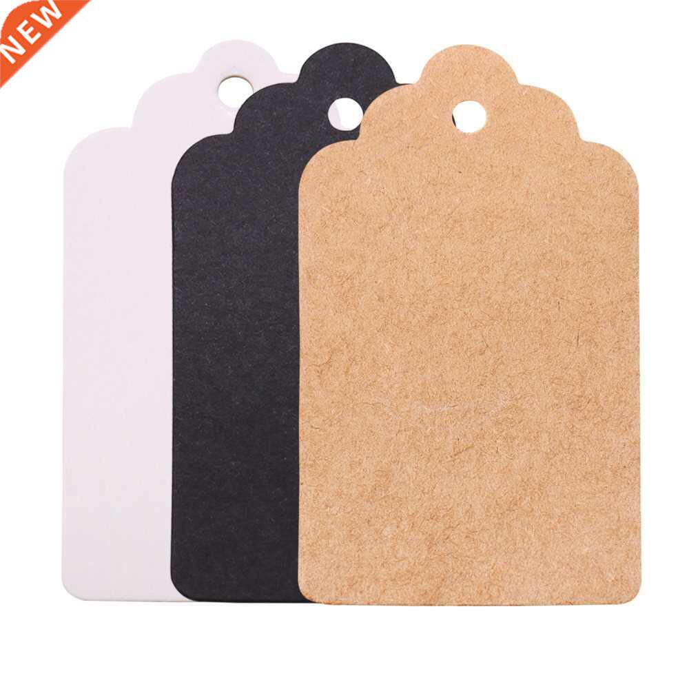 Wholesale 100pcs Kraft Paper Tags for Gift Head Label Festiv