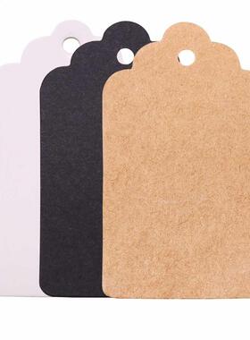 Wholesale 100pcs Kraft Paper Tags for Gift Head Label Festiv