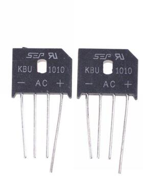 2018 2pcs/lot KBU1010 Diode Bridge Rectifier 10A 1000V Diode