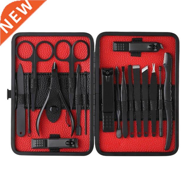 2019 18pcs Professional Pedicure Manicure Tool Kit Nail Clip