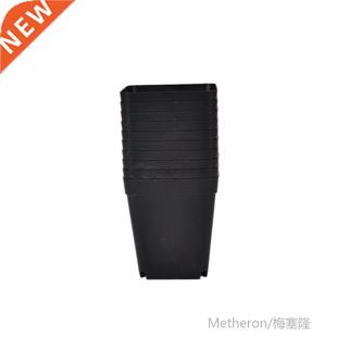 10pcs Square pots Plastic Plants Pot Flower Plastic Planter