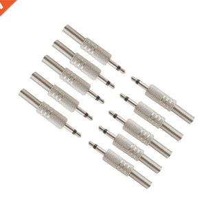 Plug Tai 3.5 Spring with Connector Mono Audio Metal 10Pcs