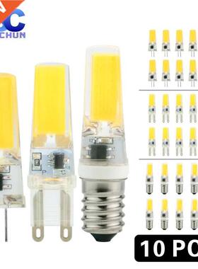 10pcs/lot LED G4 G9 E14 3W 6W Light Bulb AC/DC 12V 220V LED