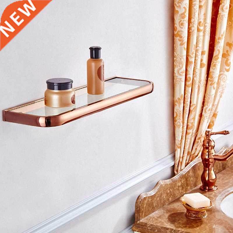 Luxury Rose Gold Bathroom Accessories Brass Wall Mounted Toi