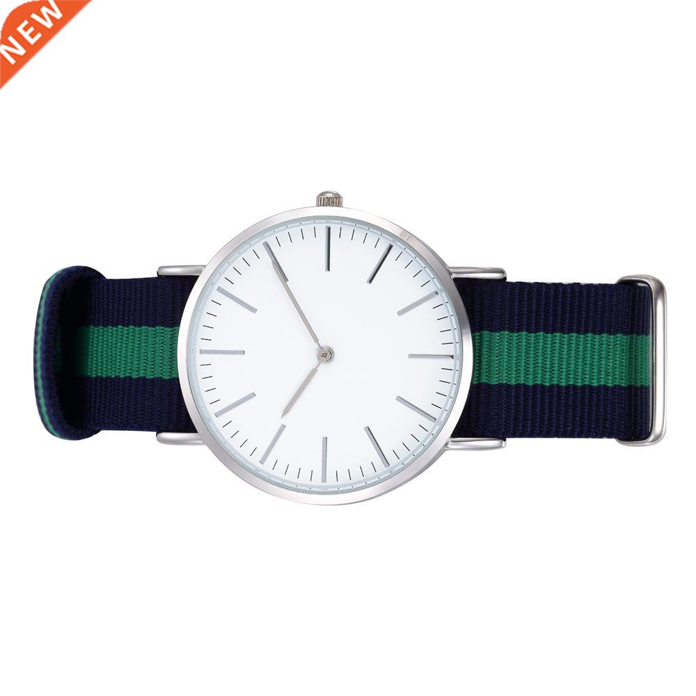 Blue Nylon Strap Minimalist Design Watches