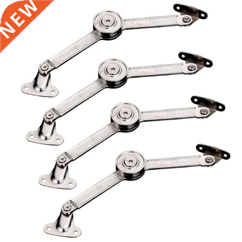 4Pcs Hydraulic Randomly Stop Hinges Kitchen Cabinet Door Sup