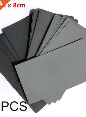 70Pcs/set Sandpapers Wet Dry 600 800 1000 1200 1500 2000 250