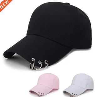 Baseball Wit Hip Color Solid Cap Snapback Kpop Hop Men Women