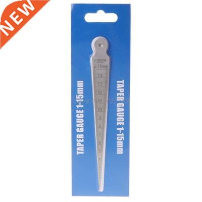 1-15mm Stainless Steel Taper Gauge Feeler Gap Hole Measuring