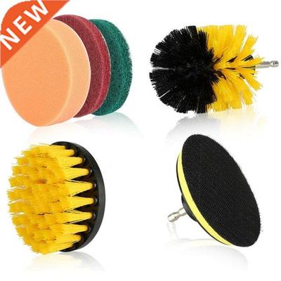 Home Drill Brush Attachment Power Scrubber Car Cleaning Kit