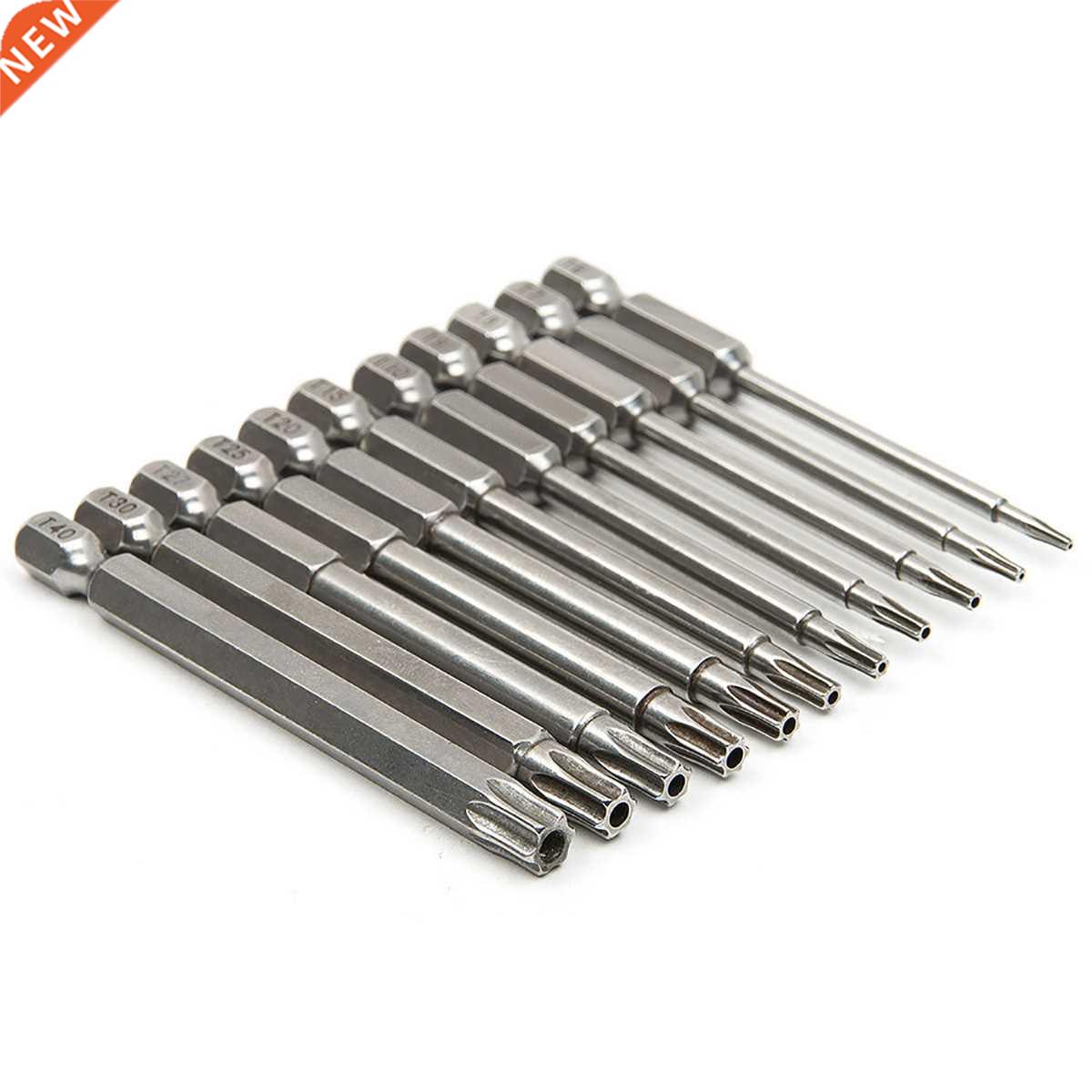 1S2 Steel Screwdriver Bits 75mm Hex Torx Head Electrical Scr