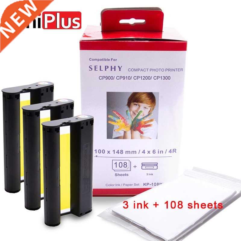 for Canon Selphy Color Ink Paper Set Compact Photo Printer C