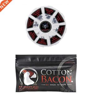 Coil Kit Vape Organic Alien Prebuilt Twisted Cotton