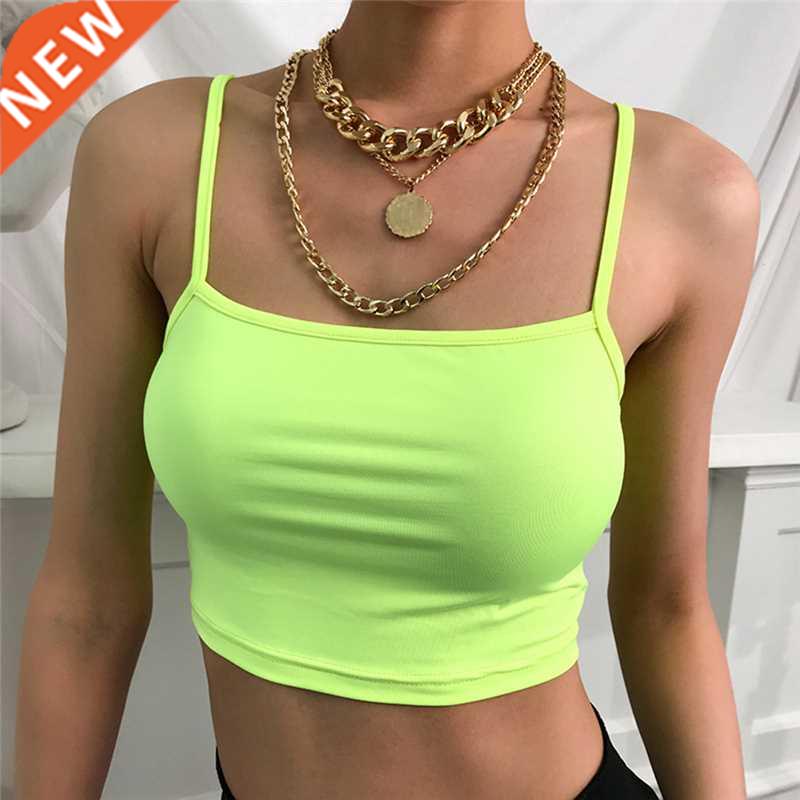 2021 Fashion Womens Summer Camis Tanks Tops Sleeveless Cotto