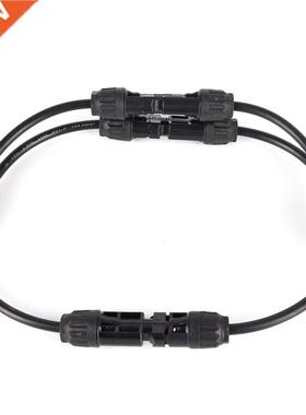 2pcs MC4 Pair Male To Female Branch Y Connector Sdapter Pane