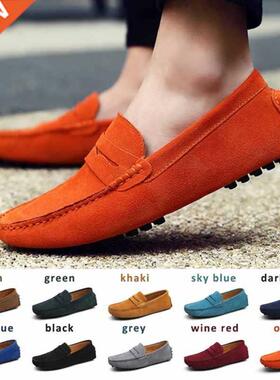 Men Casual Shoes Fashion Men Shoes Genuine Leather Men Loafe