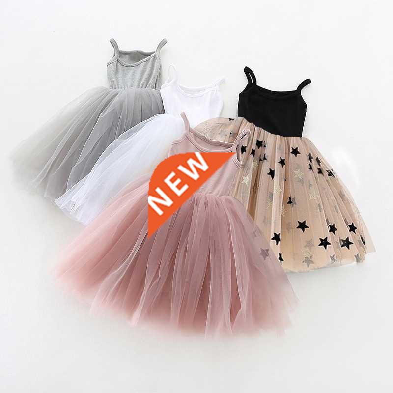 Little Girls Dress For Party Wedding Summer 2021 Baby Kids D