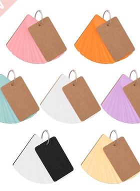 100 Sheets Heavy Index Cards Blank Stu Cards with Binder R