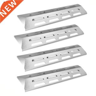 Stainless Steel Heat 41x10cm Shield Replacement Plate 4Pcs