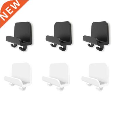 3x Adhesive Phone Tablet Holder Wall Mount Stand Hook Cradle