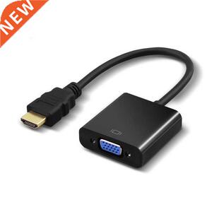 HDMI-compatible To VGA Adapter Cable Male To Famale Converte