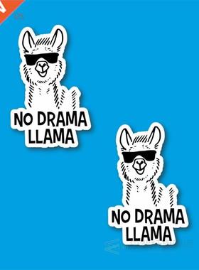 No Lrama LLAMA Laptop and Phone Sticker-Decal max.5cm 2'