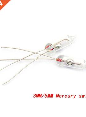 10PCS 3MM 5MM Mercury switch Tilt switch Unidirectional NEW