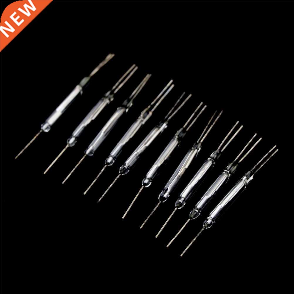 10PCS Reed Glass Magnetic Switches N/O N/C SPDT 00VDC 10W