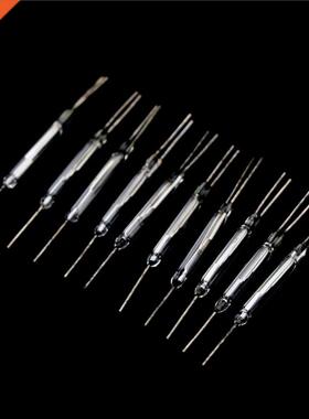 10PCS Reed Glass Magnetic Switches N/O N/C SPDT 00VDC 10W