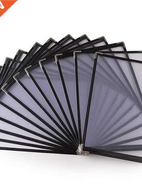 10 Pack of Menu Covers - Single Page, 2 View, Fits 8.5 x 11