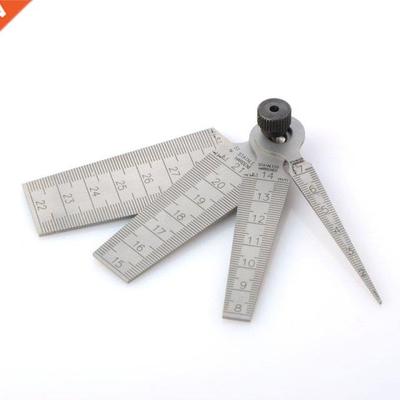 Portable Welding Taper Feeler Gauge Ruler for Measuring Hole