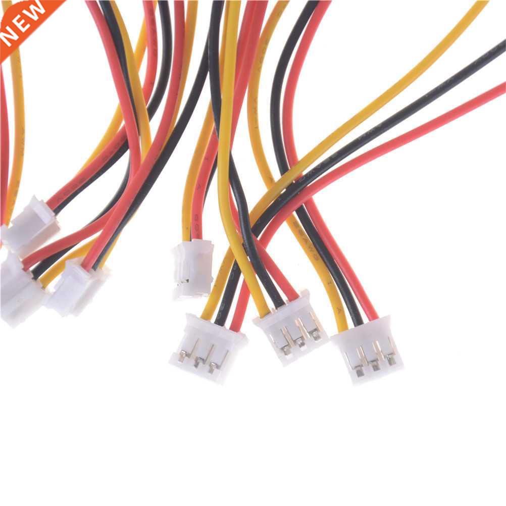 10PCS Mini Micro JST 2.0mm PH 3-Pin Connector plug with Wire